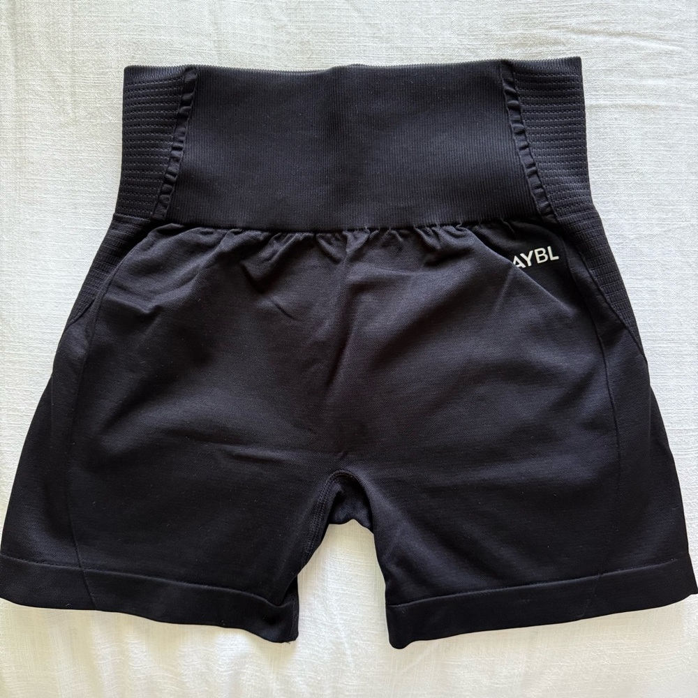 AYBL Women's Black Athletic Shorts